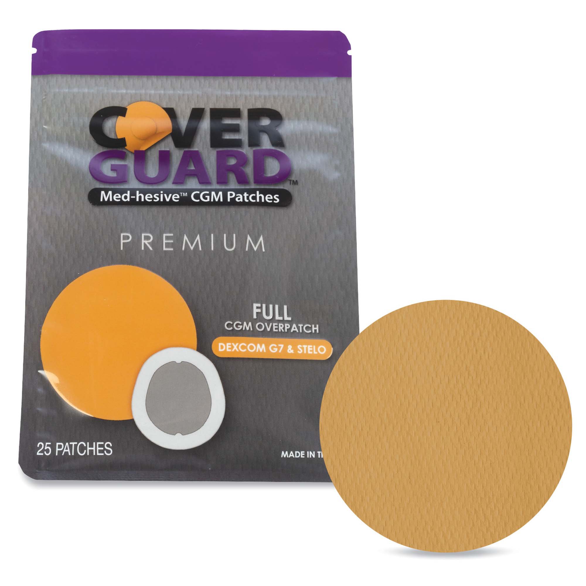 Sensor Overpatch CoverGuard Tan For Dexcom G7 Sensor MK 1273948