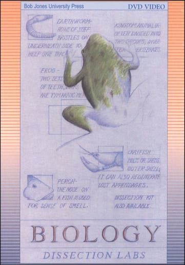 BJU Press Biology Dissection Labs DVD