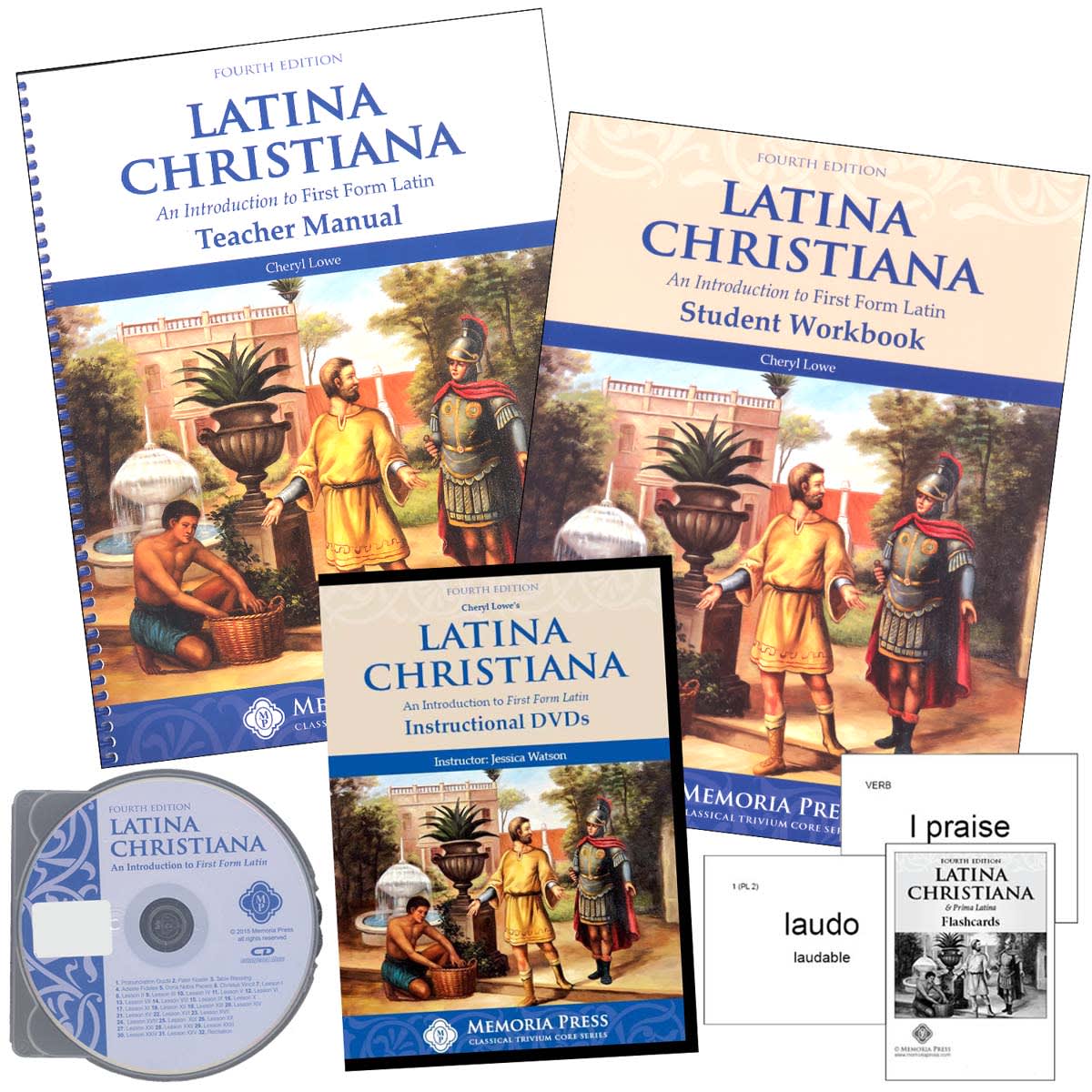 Memoria Press Latina Christiana Complete Set Revised Edition