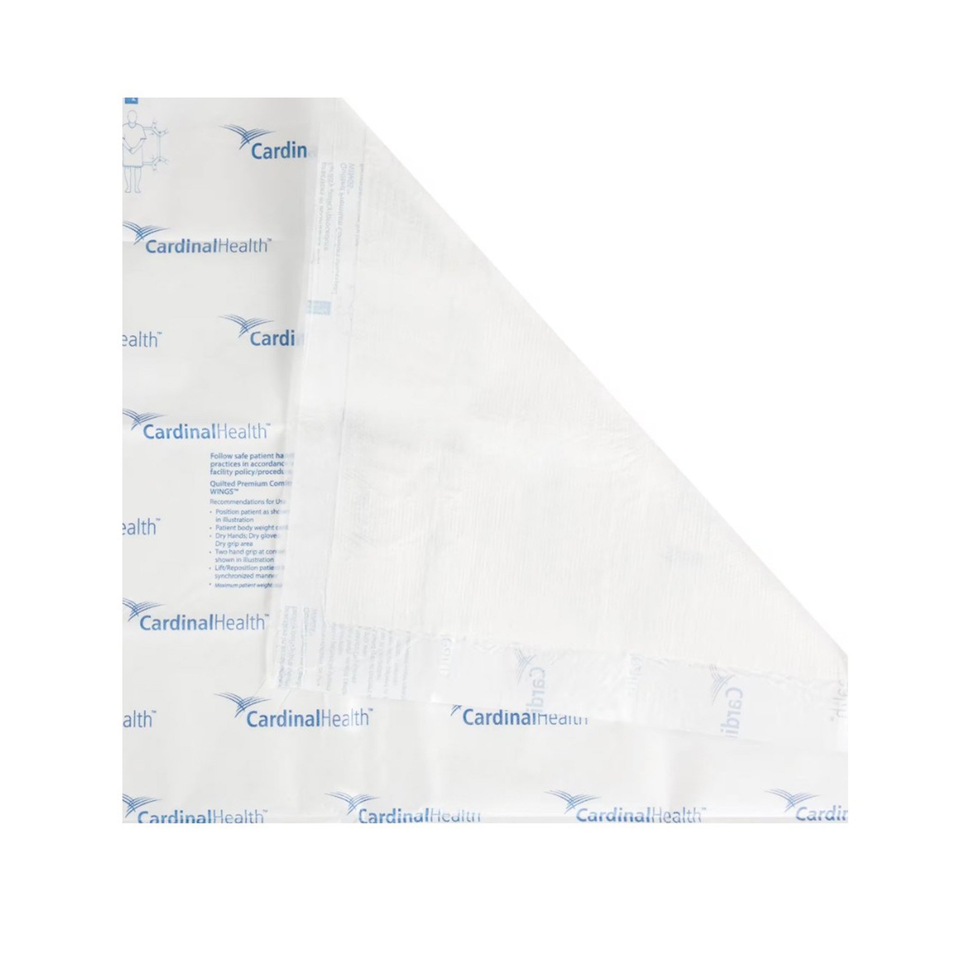 Wings Quilted Premium Comfort Maximum Absorbency Positioning Underpad, 30 x 36 MK 772827
