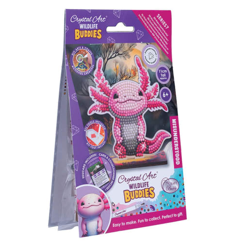 Crystal Art Buddies: Axolotl