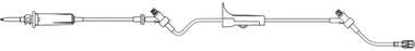 Primary IV Administration Set Caresite Gravity 2 Ports 15 Drops / mL Drip Rate 15 Micron Filter 84 Inch Tubing Solution MK 860575