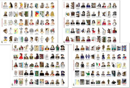 Timeline Sticker Pack (Color Version)