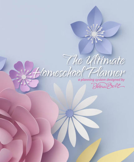 Ultimate Homeschool Planner with Purple & Pink Cover