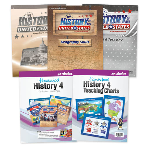 Abeka History 4 Parent Kit - Revised