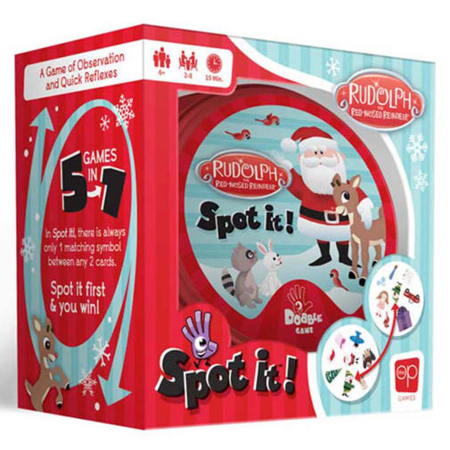 Spot It! Rudolph The Red-Nosed Reindeer