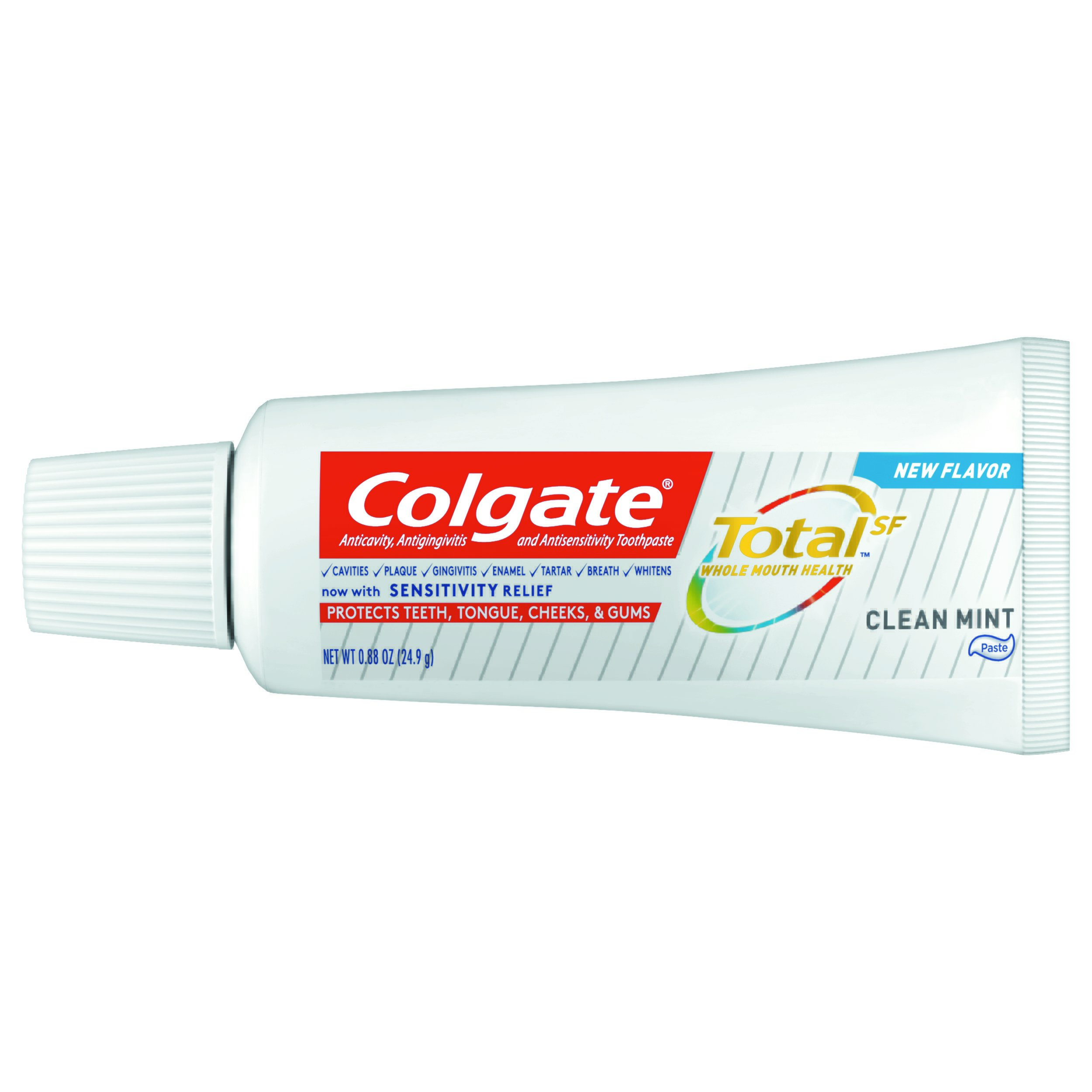 Colgate Total Toothpaste, Clean Mint Flavor, 0.88 oz Tube MK 1124313