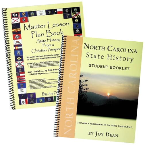North Carolina State History from a Christian Perspective Set
