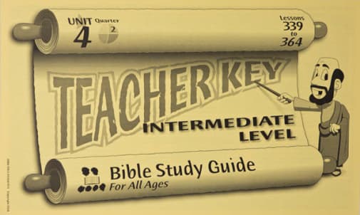 Intermediate Teacher Key for Lessons 339-364