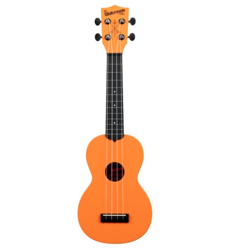 Waterman Ukulele (Soprano) - Sunset Orange