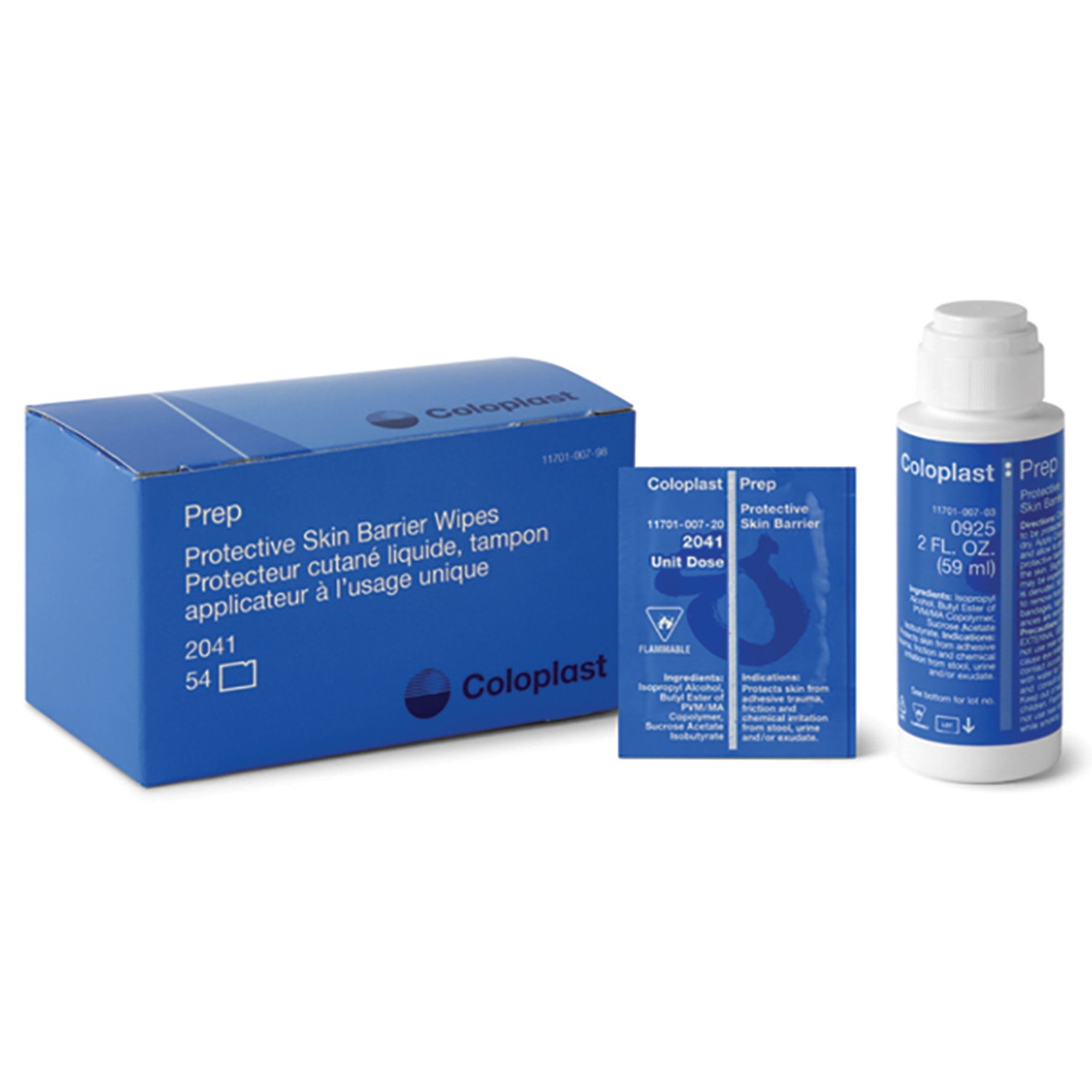 Coloplast Prep Skin Barrier Wipes, Individual Packets MK 170352