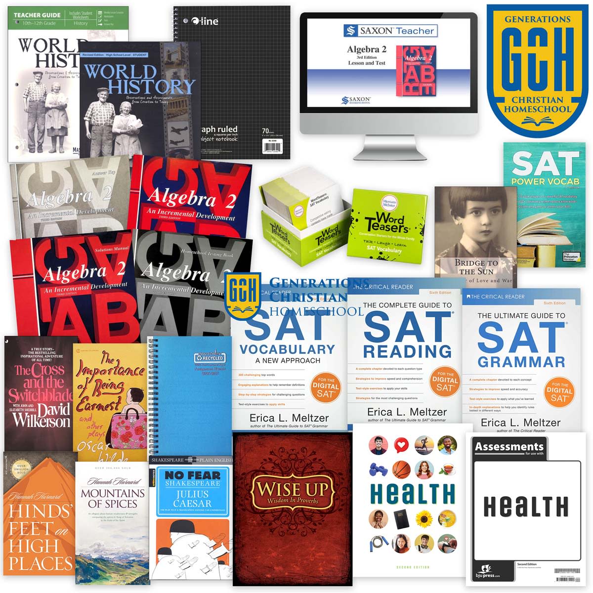 Generations Homeschool Grade 10 Curriculum Package
