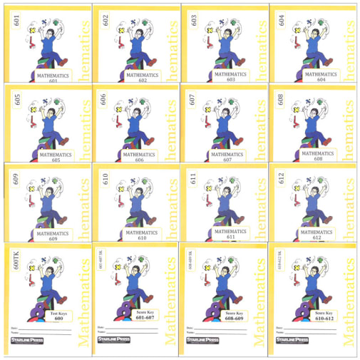 Starline Press Math 6th Grade Set