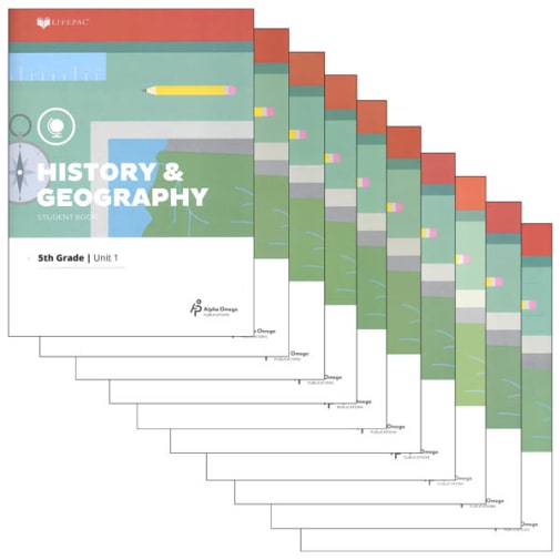 History 5 Lifepacs Only