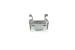 Rack Mount Cage Nuts, M6, Qty 100