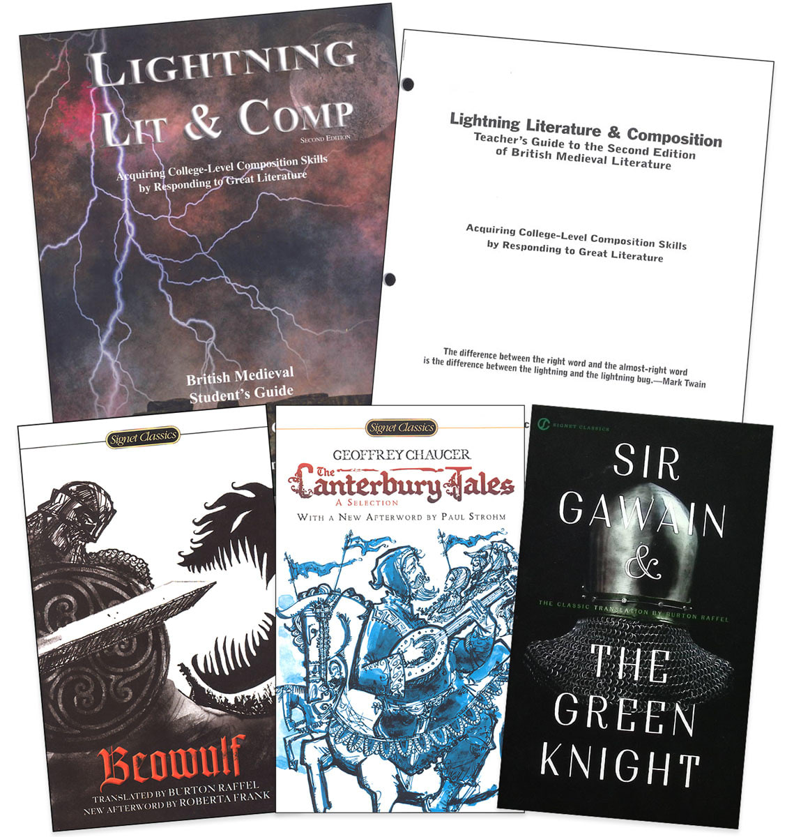 Lightning Literature & Composition British Medieval Lit Package