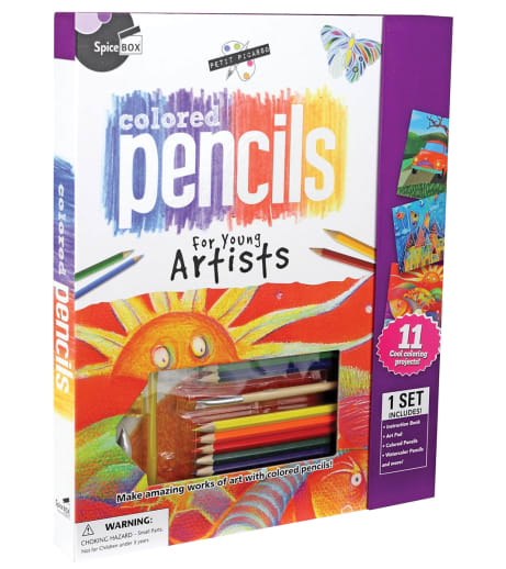 Colored Pencils For Young Artists (Petit Picasso)