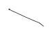 8in Nylon Cable Ties, Black (Qty 100)