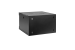 6U Wall-Mount Rack Cabinet, 24in Depth, Glass Door Pre-Assembled
