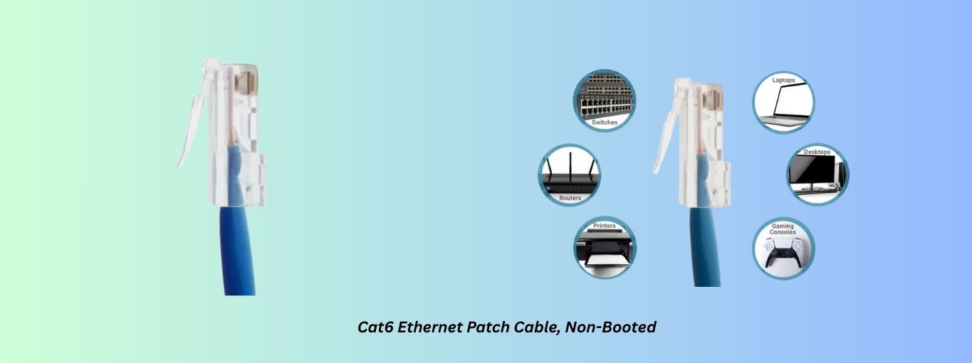 Cat6 Ethernet Patch Cable, Non-Booted by cablesandkits