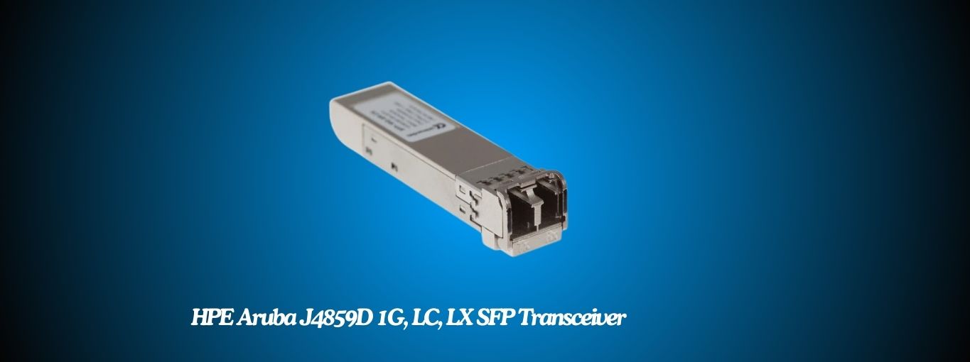 HPE Aruba J4859D 1G, LC, LX SFP Transceiver by cablesandkits