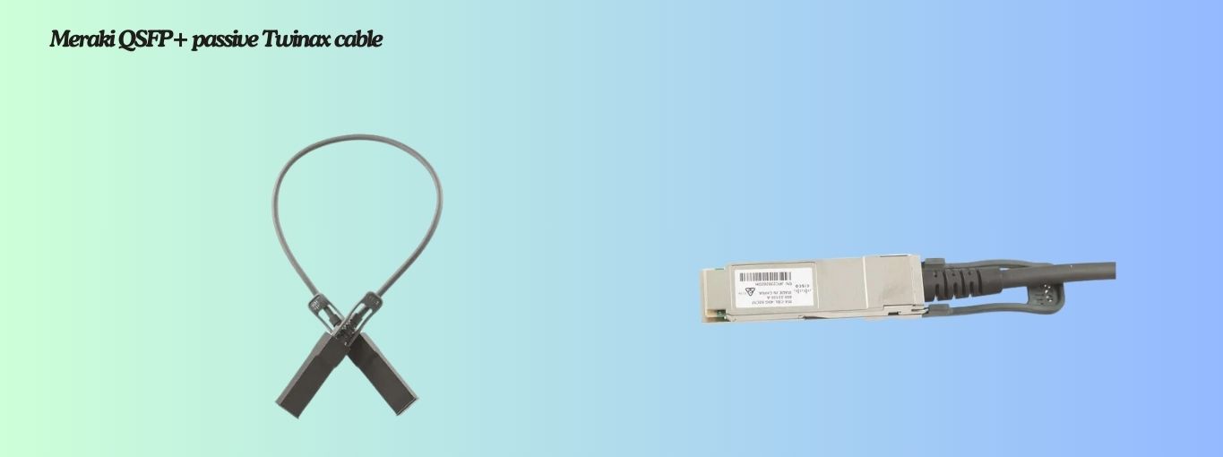 Meraki QSFP+ passive Twinax cable by Cablesandkits