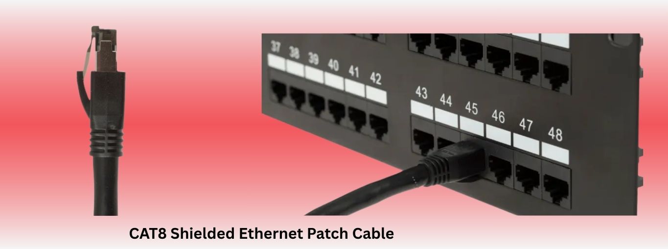 CAT8 Shielded Ethernet Patch Cable by Cablesandkits