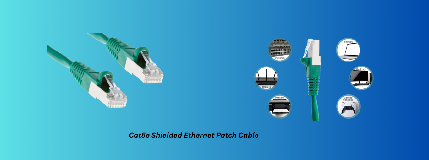 Cat5e Shielded Ethernet Patch Cable
