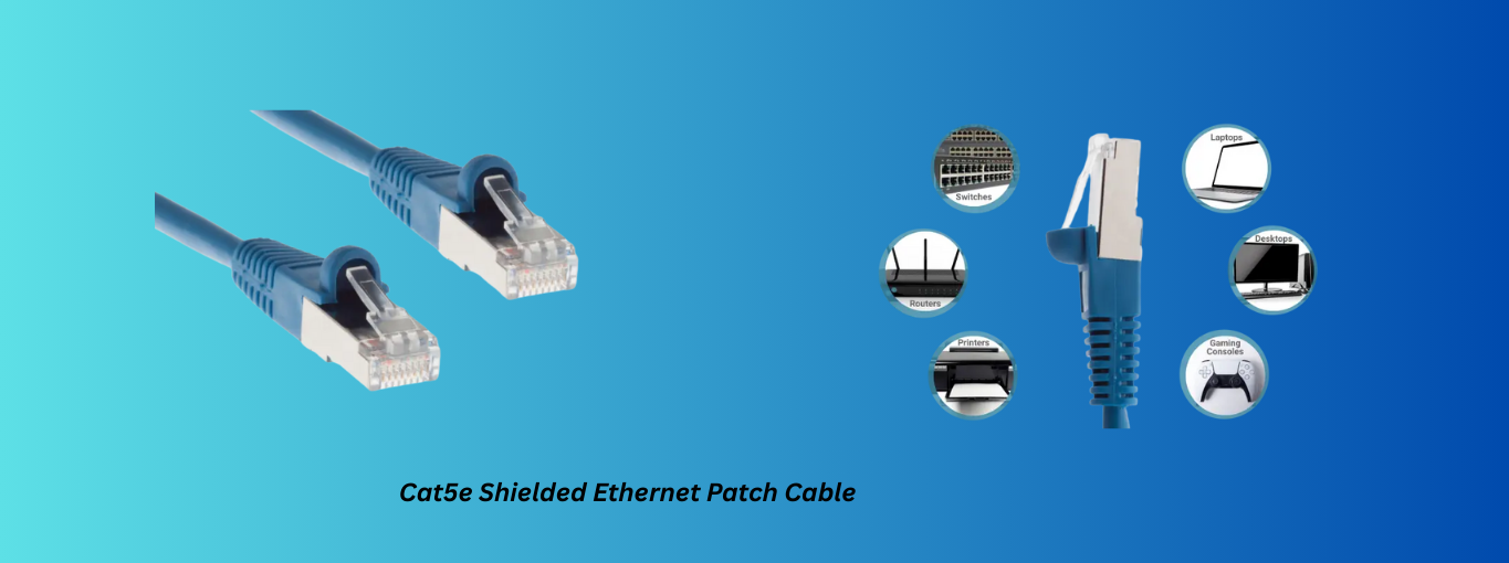 Cat5e Shielded Ethernet Patch Cable: Trusted Legacy with Enhanced Protection by Cablesandkits