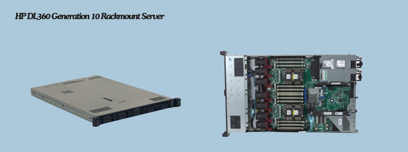 HP DL360 Generation 10 Rackmount Server by Cablesandkits