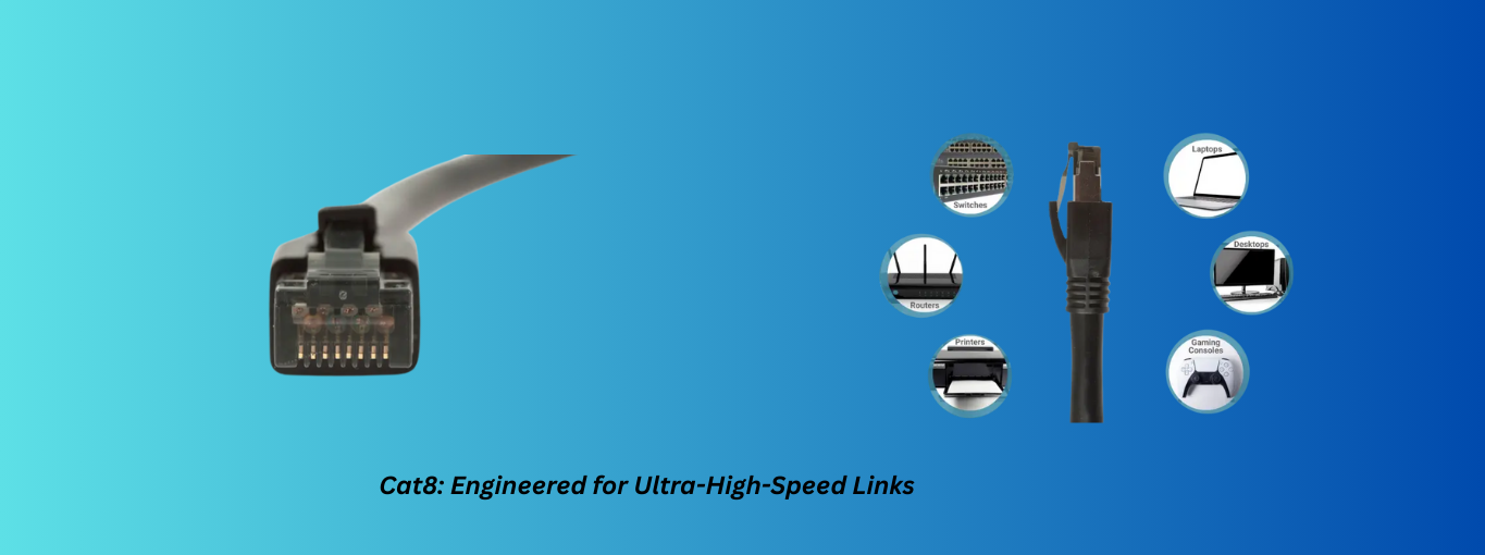 Cat8: Engineered for Ultra-High-Speed Links by Cablesandkits