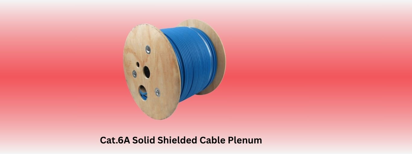 Cat.6A Solid Shielded Cable Plenum by Cablesandkits