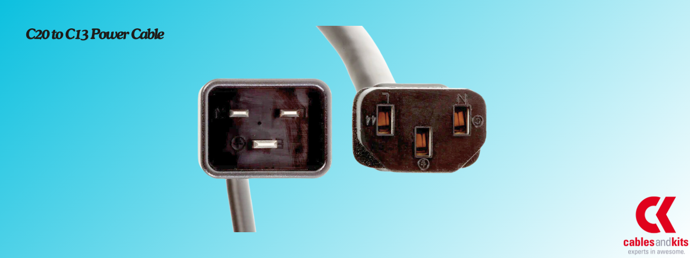 C20 to C13 Power Cable