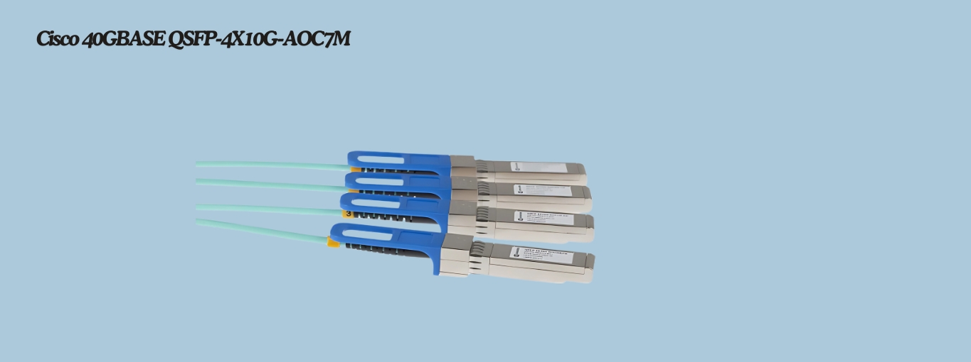 Cisco 40GBase QSFP-4X10G-AOC7M by Cablesandkits