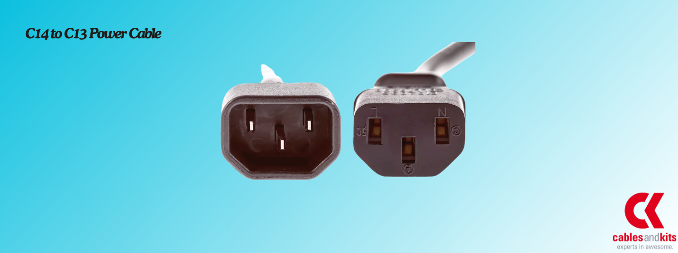 C14 to C13 Power Cable