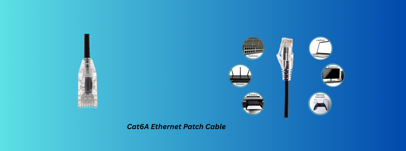 Cat6A Ethernet Patch Cable