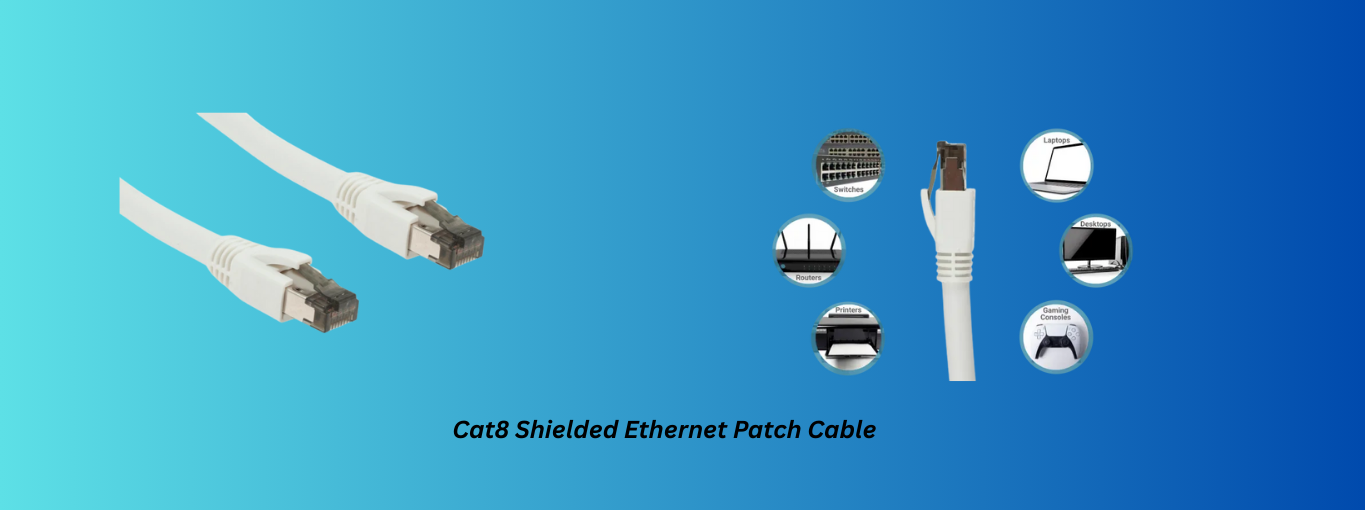 Cat8 Shielded Ethernet Patch Cable