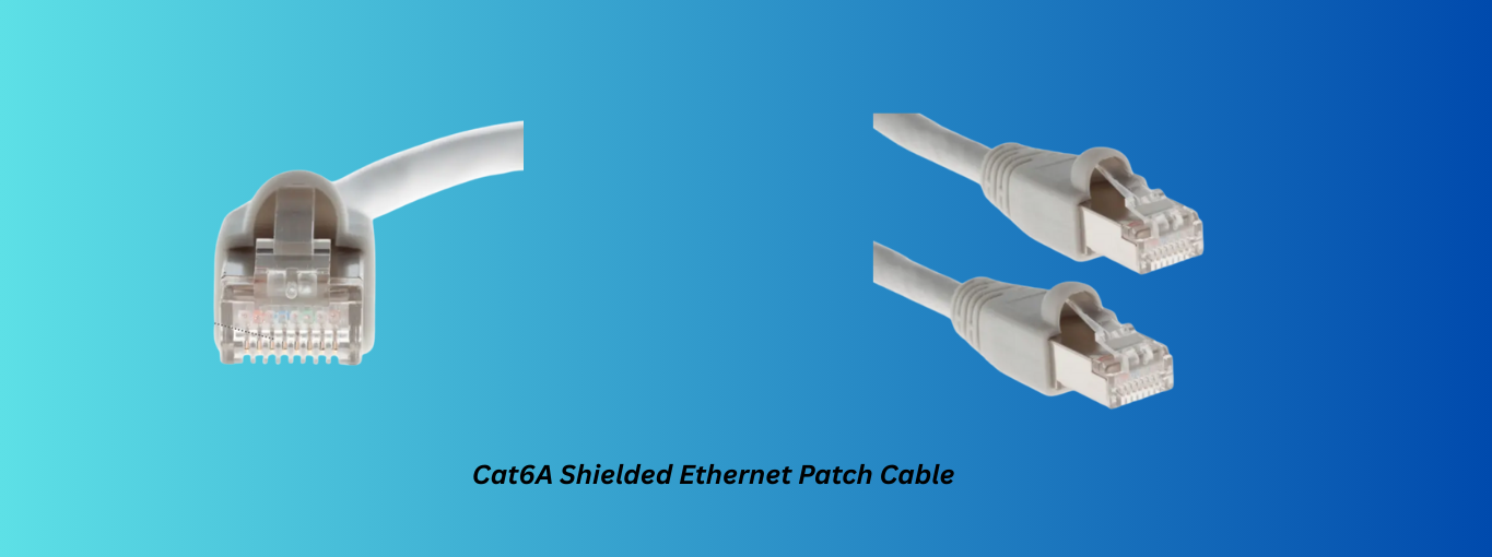 Cat6A Shielded Ethernet Patch Cable