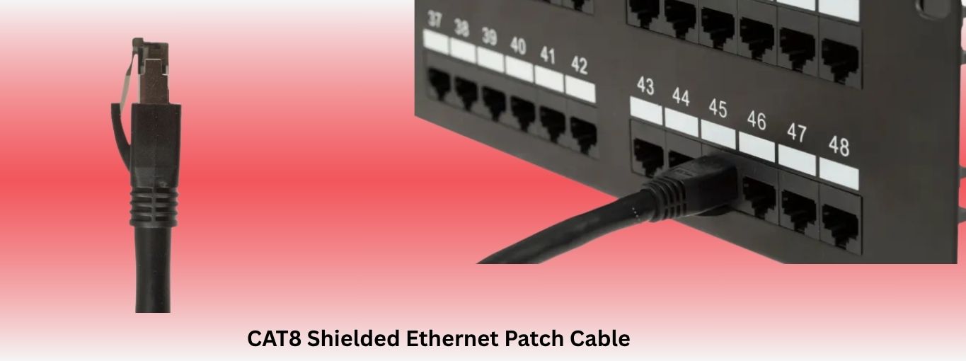 CAT8 Shielded Ethernet Patch Cable by Cablesandkits
