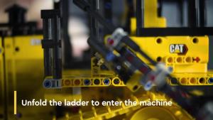 オーダーメイドカホン　A LEGO Technic Motorized Cat D11 Bulldozer 42131; App-Controlled