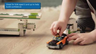 LEGO City 60305 Car Transporter Truck Set Toy for Kids (342 Pieces