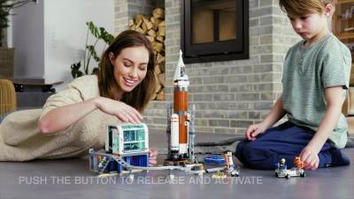 LEGO City Space Rocket 60228, NASA Rover and Launch Control for