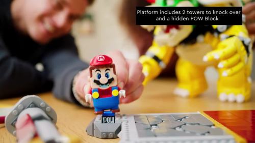 Jouet LEGO 71411 Super Mario Le Puissant Bowser (Via Remise Panier) –