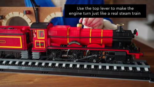 LEGO Harry Potter Hogwarts Express – Collectors' Edition 76405, Iconic  Replica Model Steam Train from The Films, Collectible Memorabilia Set for