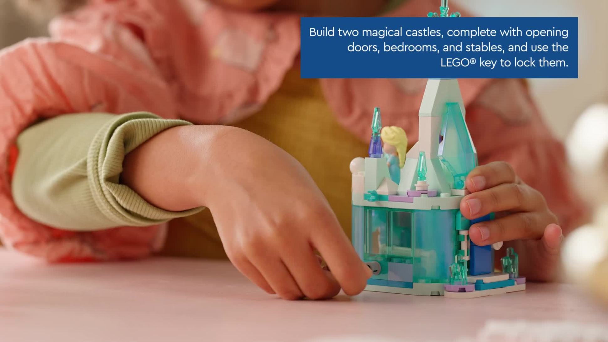 LEGO Disney Frozen Mini Arendelle Castle & Elsa's Ice Palace