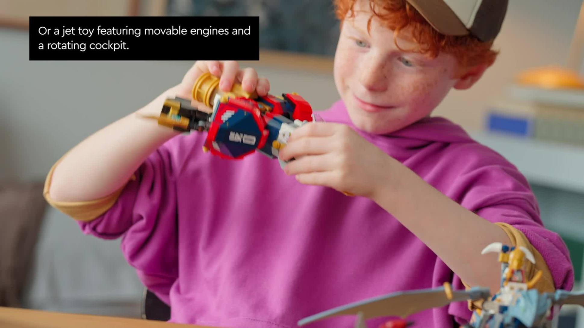 LEGO NINJAGO Zane's Ultra Combiner Mech Ninja Toy - Pretend Play 4