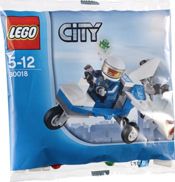 lego police plane