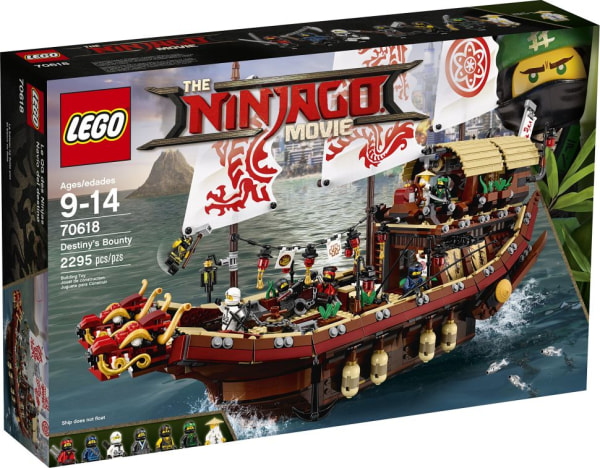 lego ninjago boat set