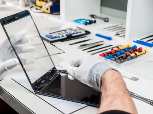 Tablet Reparatur online buchen