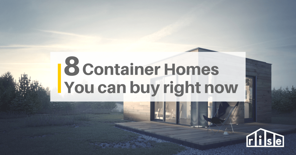 8 Container Homes You Can Buy Right Now